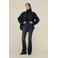 Lois high waist flared jeans black denim