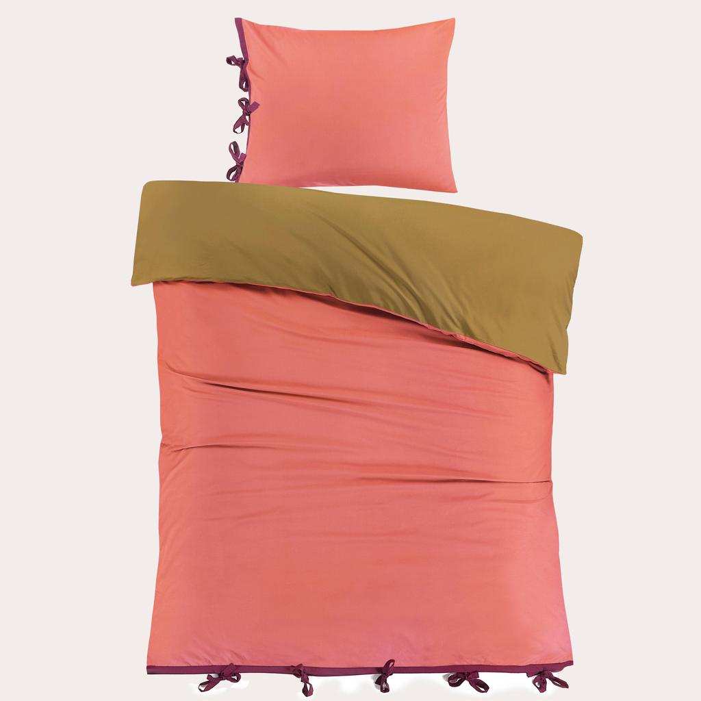 NOUS Living katoenen dekbedovertrek 1-persoons (140x210 cm)