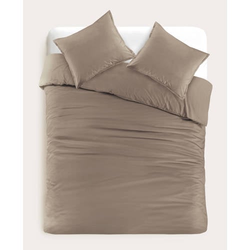 Wehkamp Studio LIVIT perkal katoenen dekbedovertrek 2-persoons (200x220 cm) aanbieding