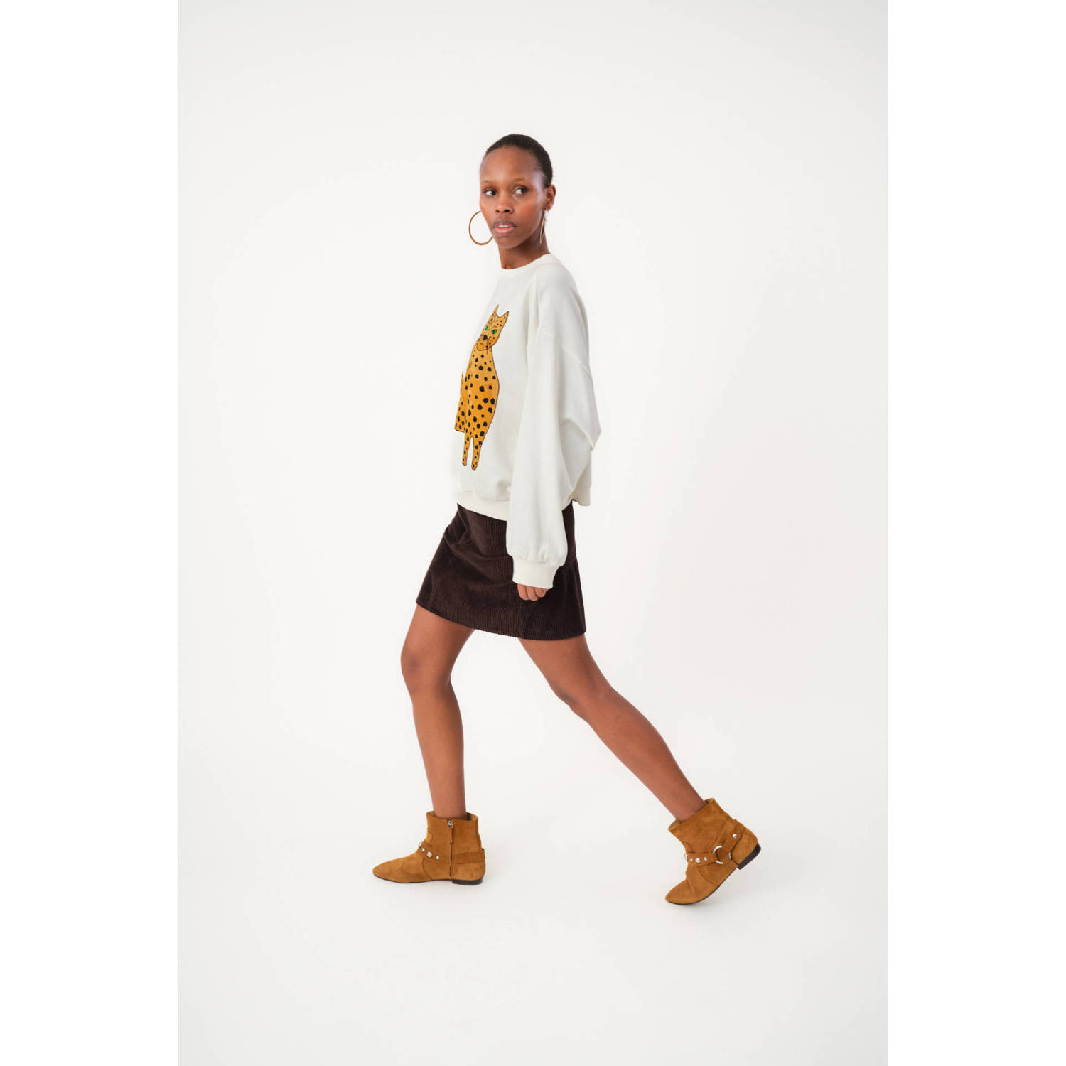 Lollys laundry sweater ecru