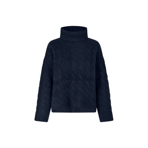 Lollys laundry gebreide trui donkerblauw afbeelding