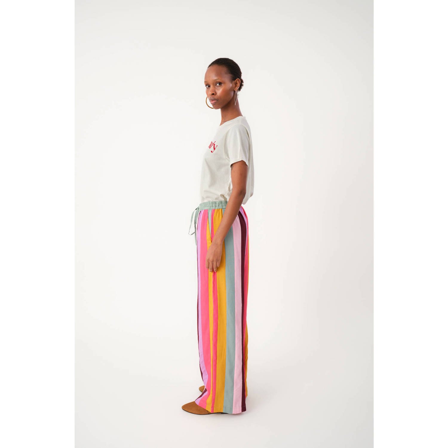 Lollys laundry T-shirt ecru