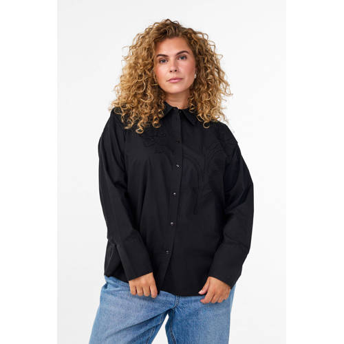 Zizzi blouse zwart afbeelding