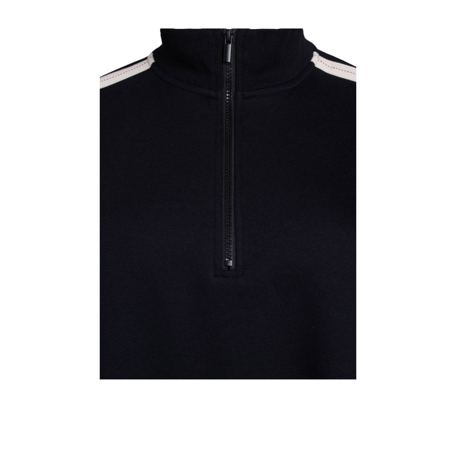 Zizzi sweatjurk zwart