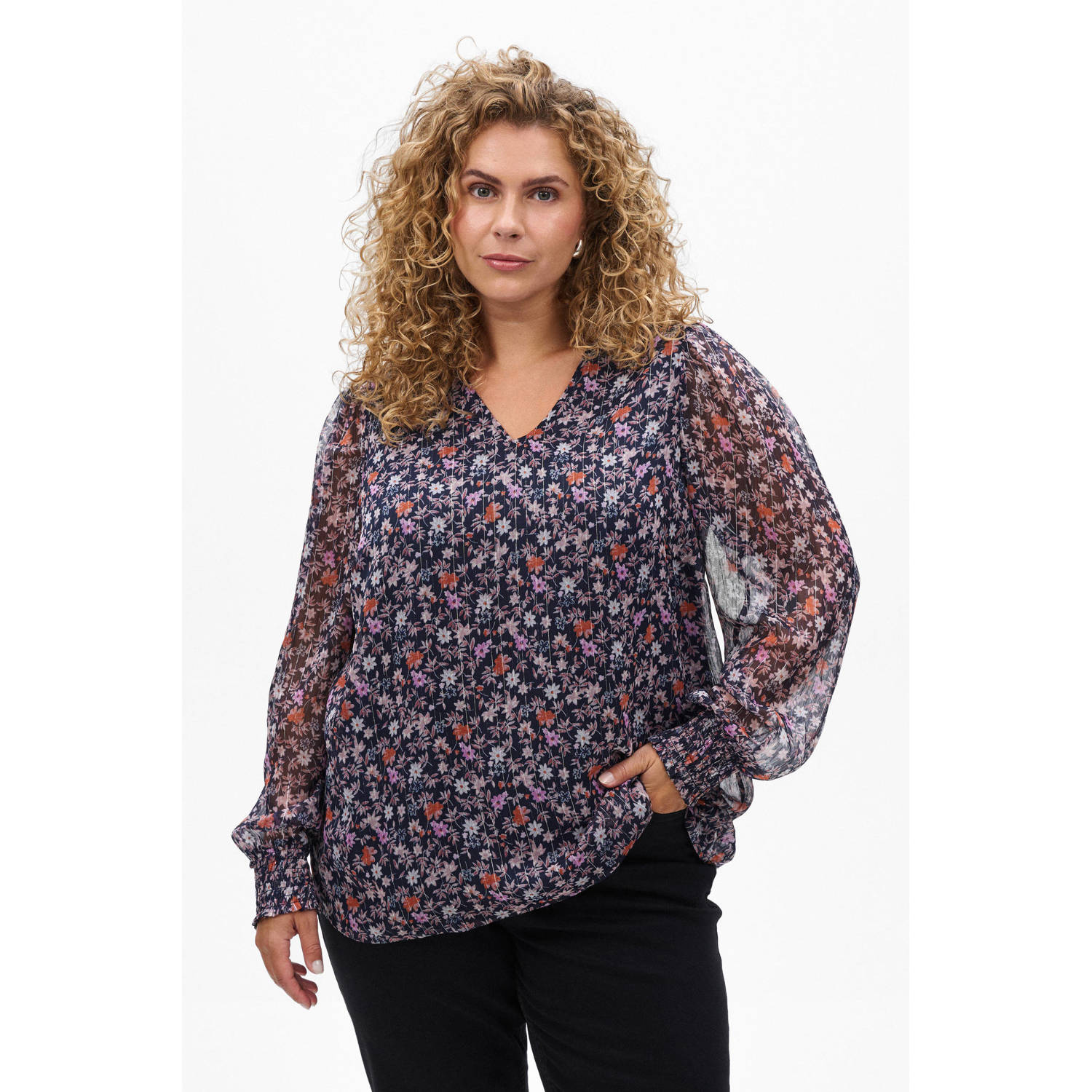 Zizzi top roze