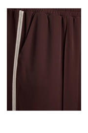 thumbnail: Zizzi straight regular waist broek rood