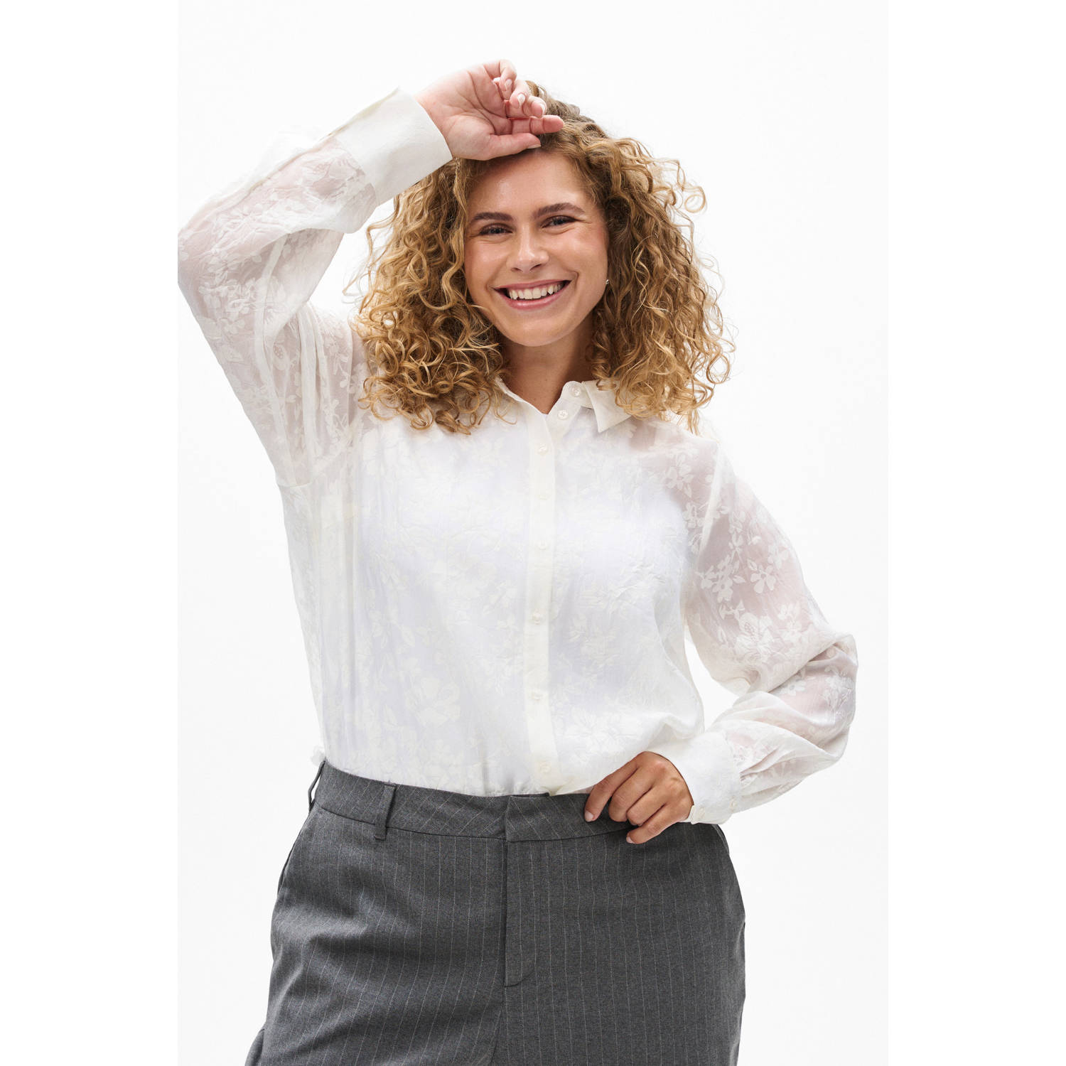 Zizzi blouse ecru