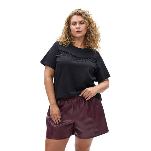 Zizzi T-shirt zwart afbeelding