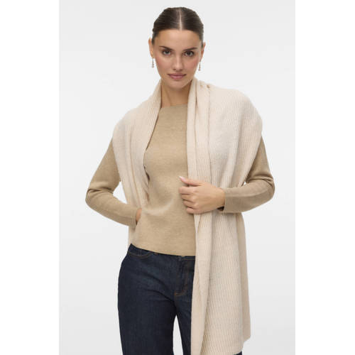 VERO MODA sjaal VMGILA beige afbeelding