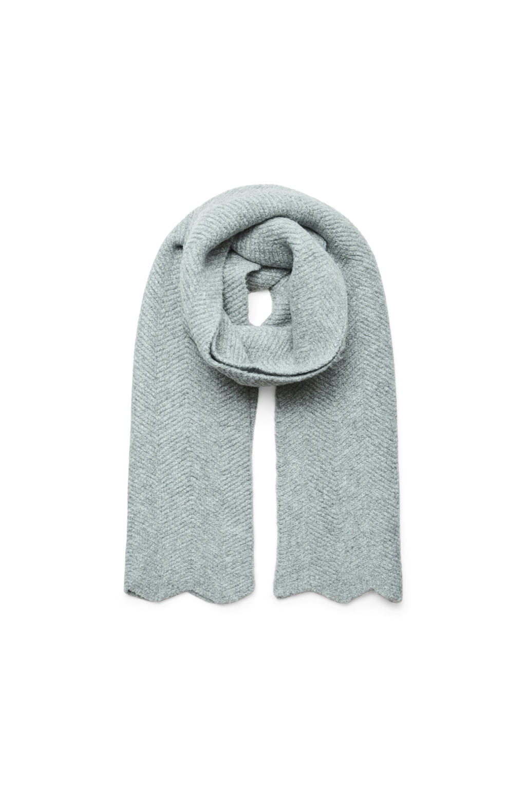 VERO MODA sjaal VMGRACE lichtgrijs