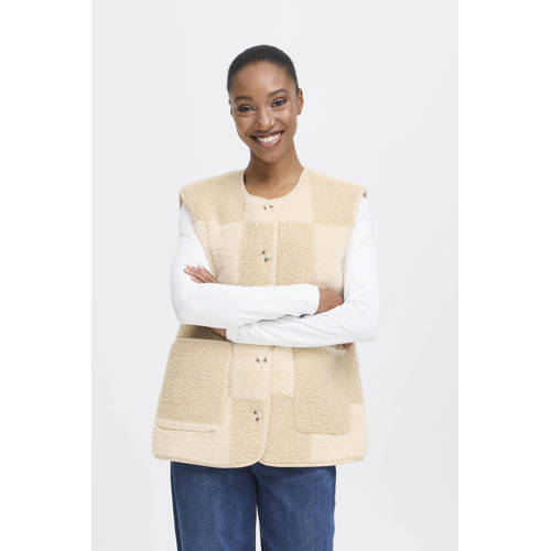 ICHI gilet crème afbeelding