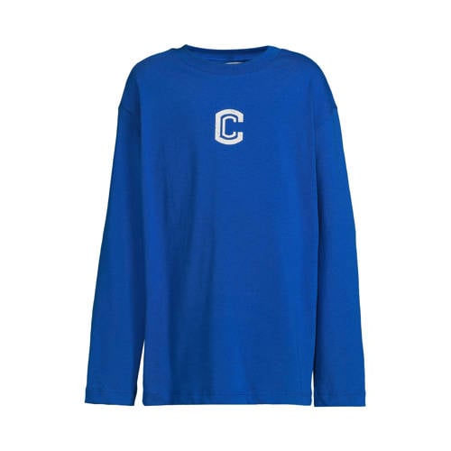 Coolcat longsleeve met printopdruk Lars blauw afbeelding