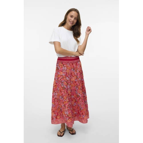VERO MODA maxi rok rood afbeelding
