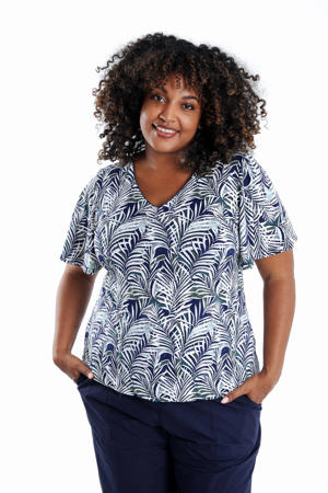 top donkerblauw