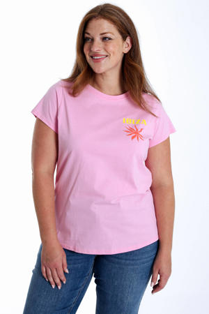 T-shirt lichtroze