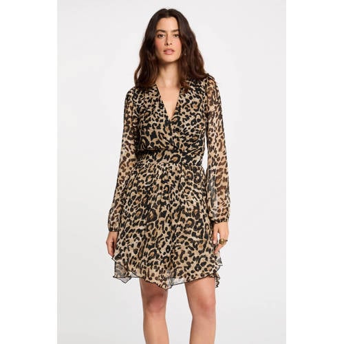 Morgan korte jurk beige afbeelding