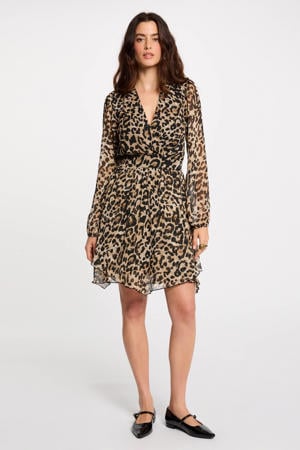 korte jurk beige