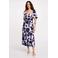 Morgan midi jurk ecru