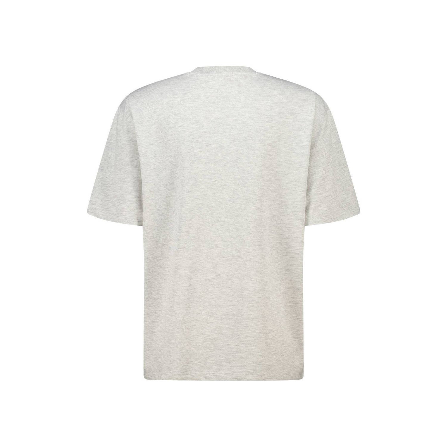 America Today relaxed T-shirt lichtgrijs