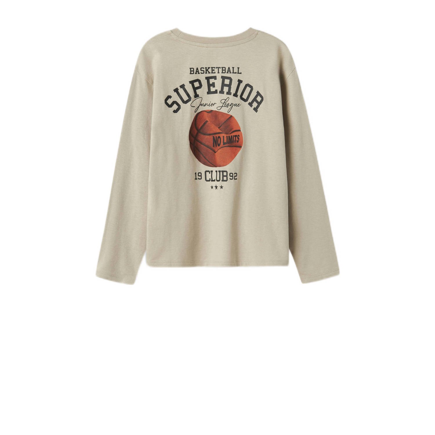 NAME IT KIDS longsleeve lichtgrijs