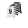 NAME IT KIDS longsleeve - donkerblauw/donkergroen/offwhite (set van 3)