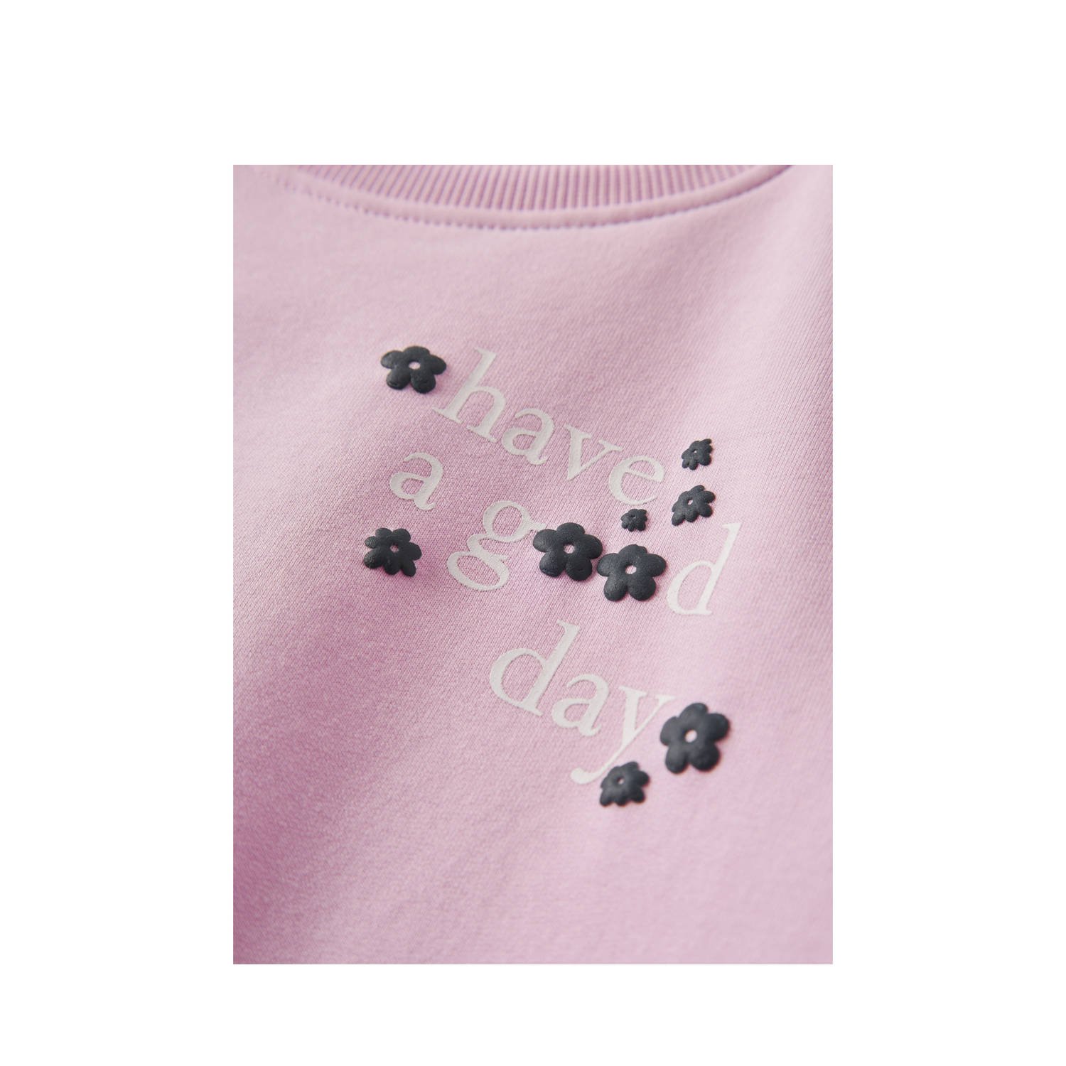 NAME IT MINI sweater lichtroze