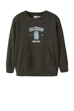 sweater donkerbruin