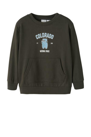sweater donkerbruin