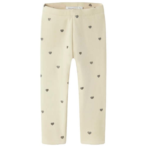 NAME IT MINI fleece legging ecru afbeelding