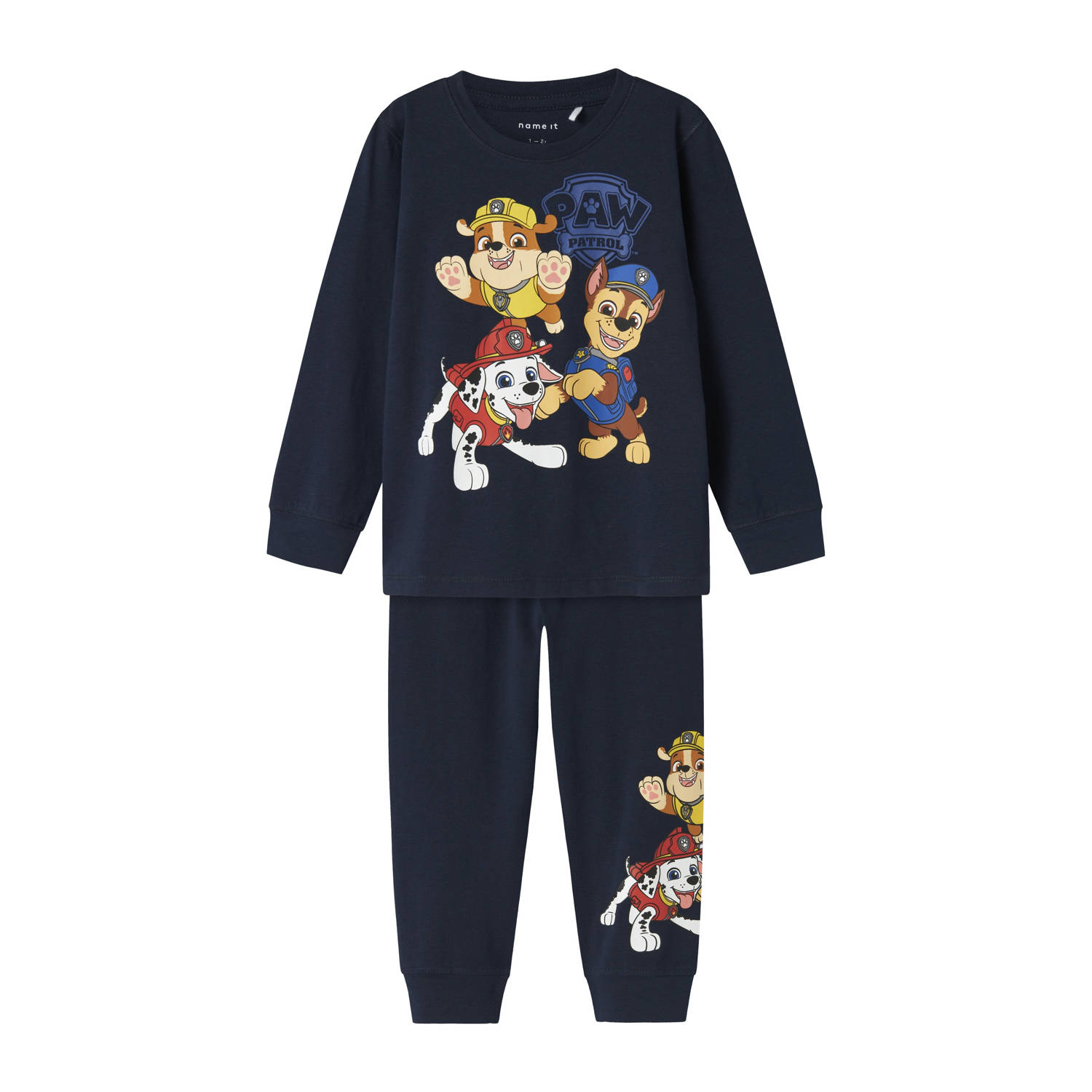 NAME IT MINI Paw Patrol pyjama donkerblauw