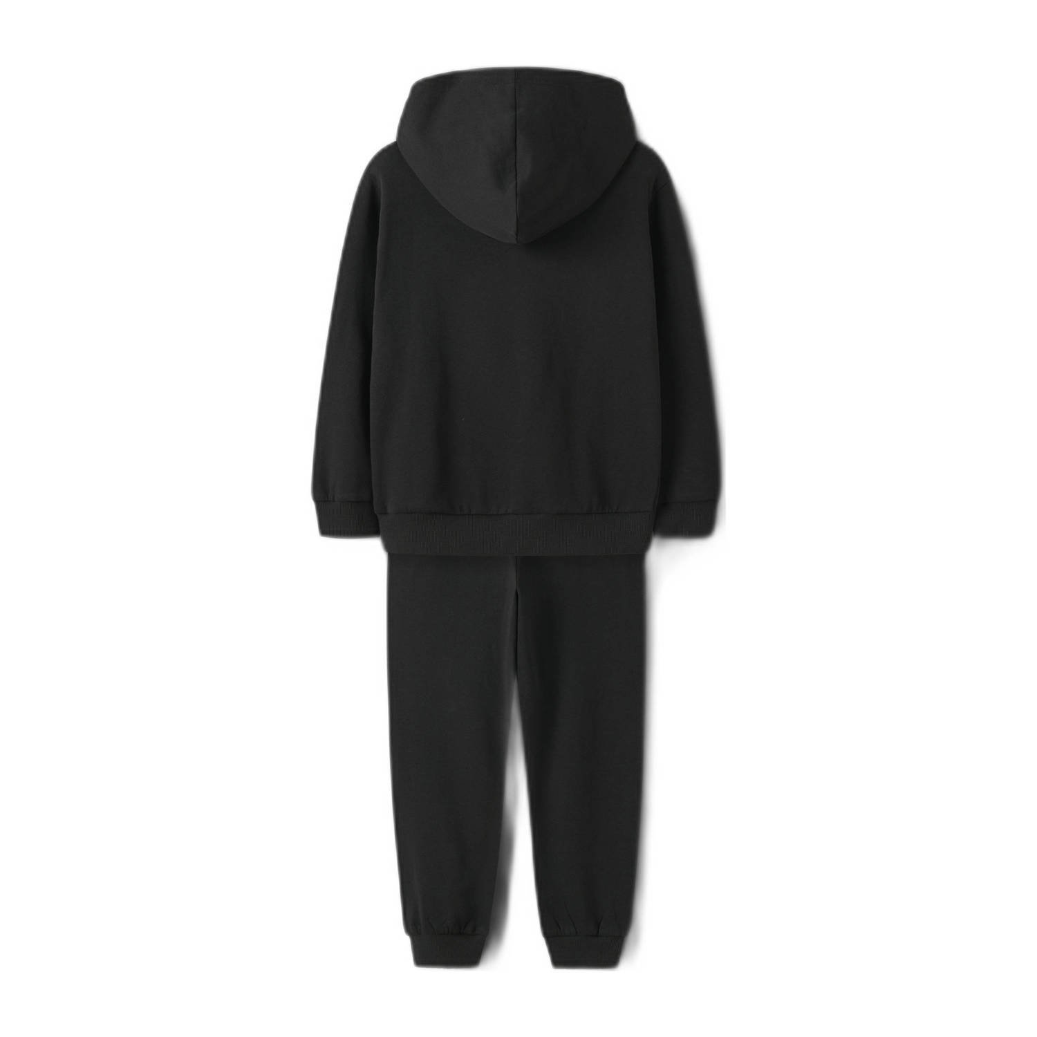 NAME IT KIDS hoodie + joggingbroek zwart