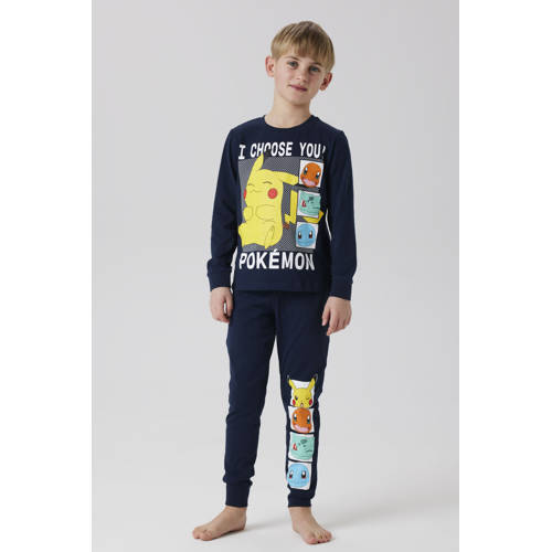 NAME IT KIDS Pokemon pyjama donkerblauw afbeelding