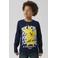 NAME IT KIDS Pokemon longsleeve donkerblauw