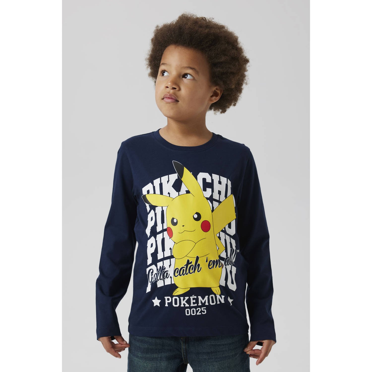 NAME IT KIDS longsleeve donkerblauw