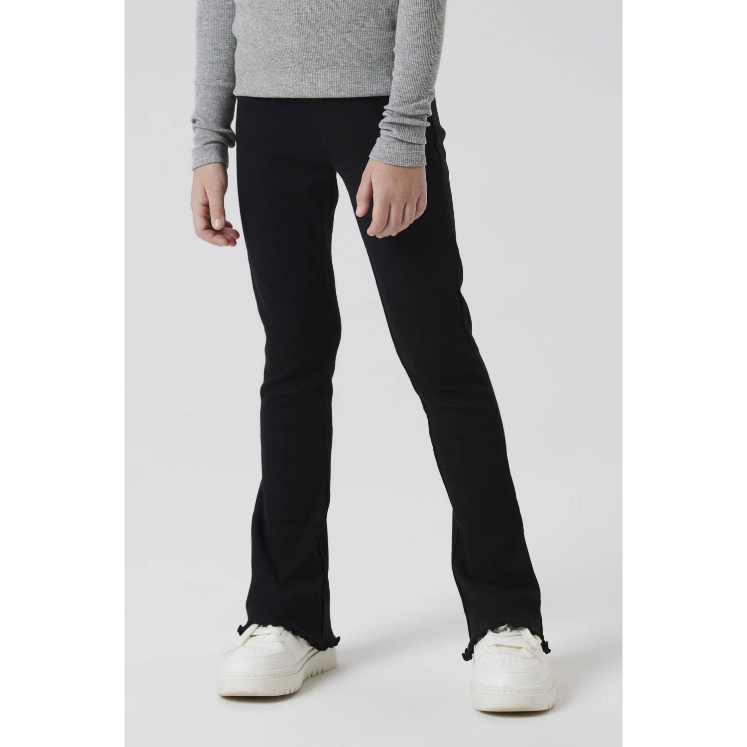 NAME IT KIDS bootcut legging zwart