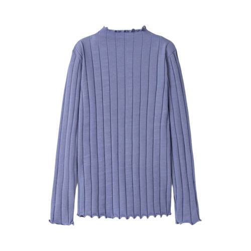 NAME IT KIDS longsleeve rib gebreid blauw afbeelding