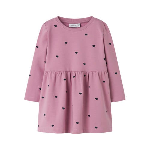 NAME IT MINI A-lijn jurk paars afbeelding