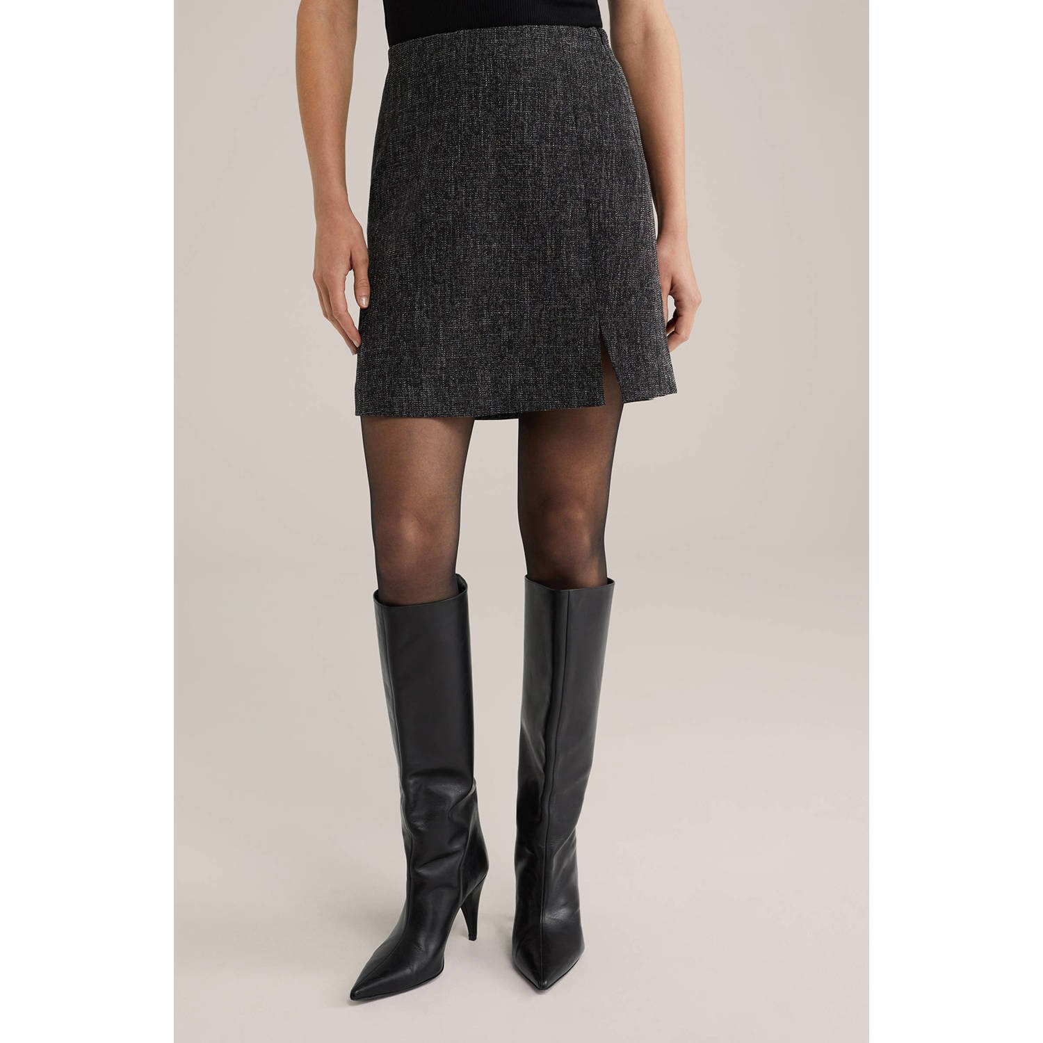 WE Fashion korte rok zwart