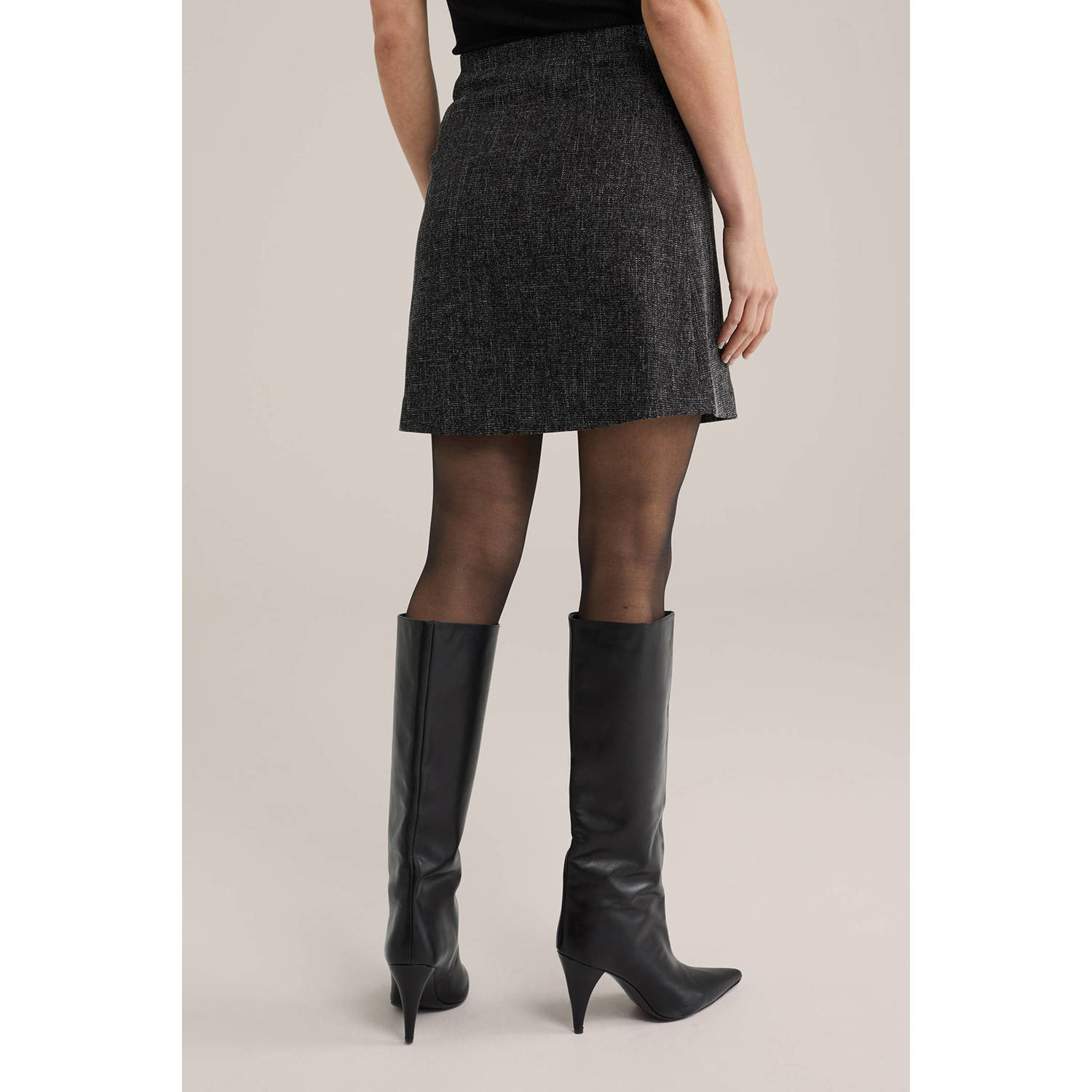 WE Fashion korte rok zwart