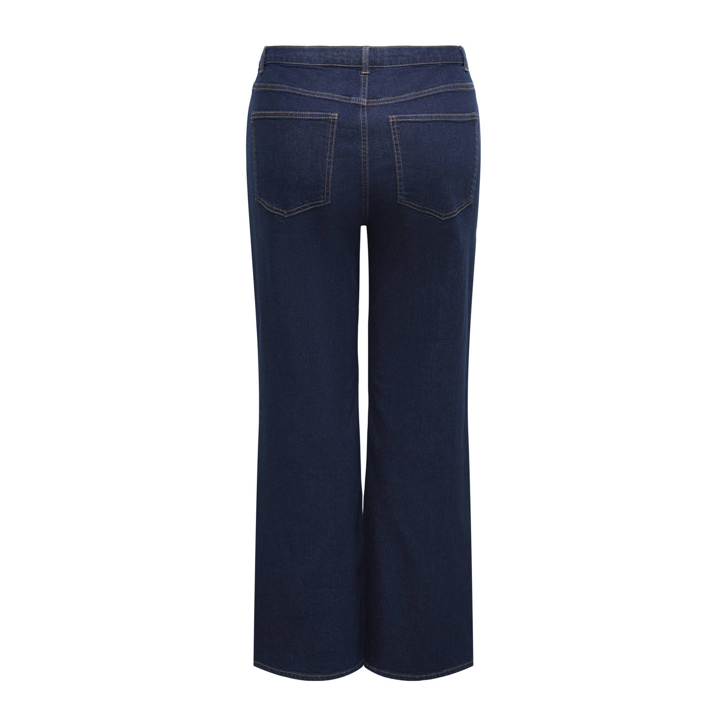 ONLY CARMAKOMA high waist wide leg jeans dark blue denim