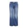 ONLY CARMAKOMA high waist wide leg jeans light blue denim