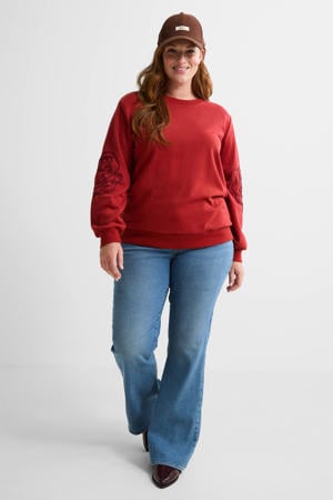flared jeans light blue denim