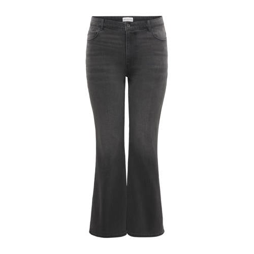 ONLY CARMAKOMA flared jeans grey denim afbeelding