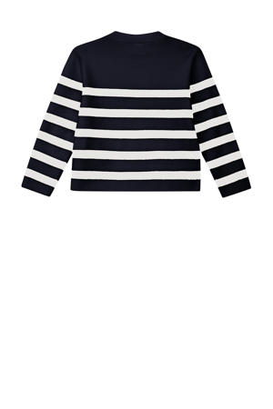 gebreide trui donkerblauw