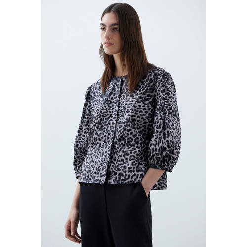 comma blouse zwart afbeelding