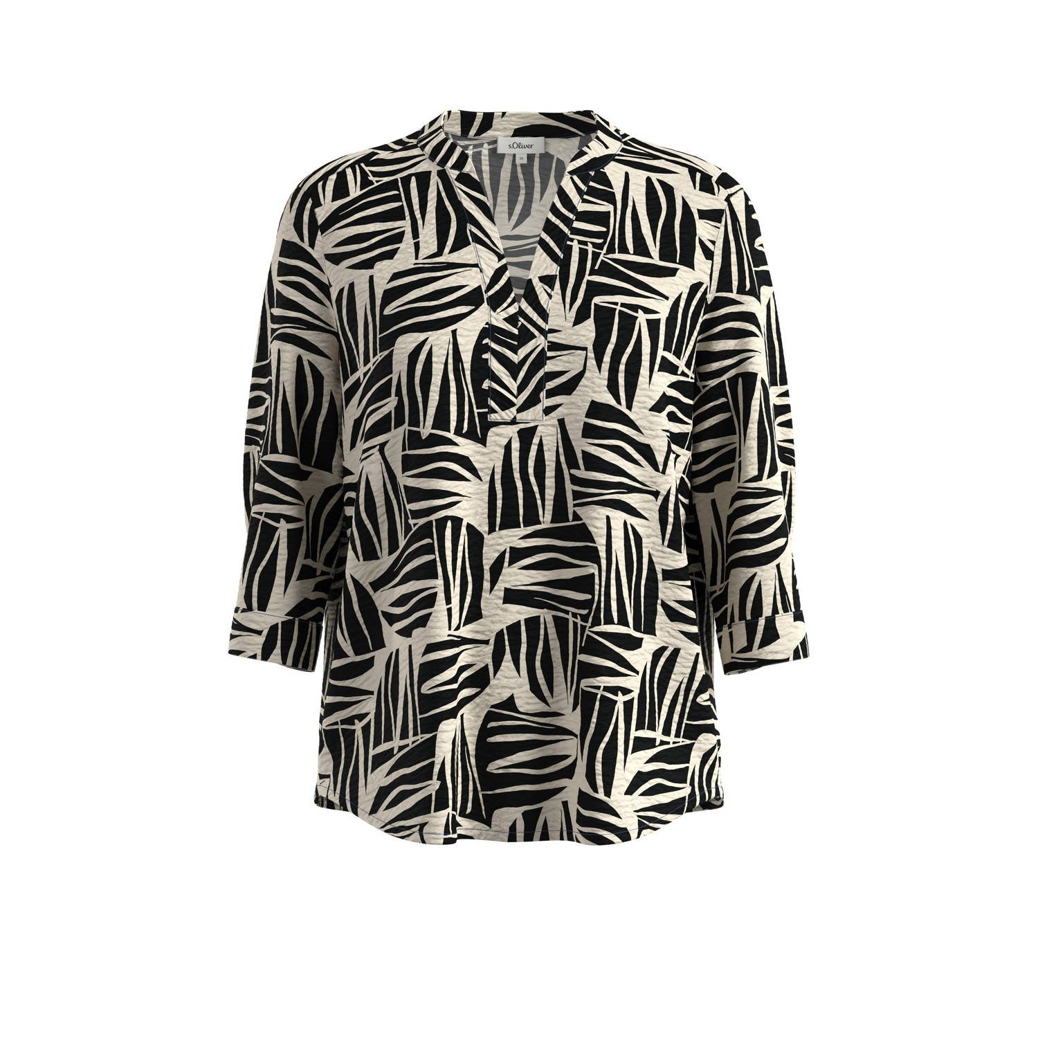 S.Oliver Curve top zwart