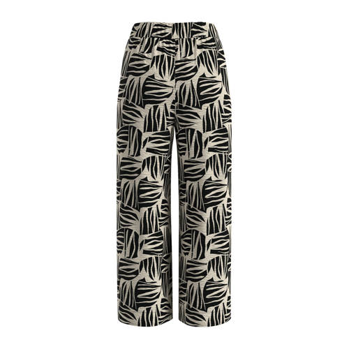 s.Oliver Curve regular waist casual broek ecru afbeelding