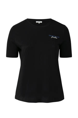T-shirt zwart