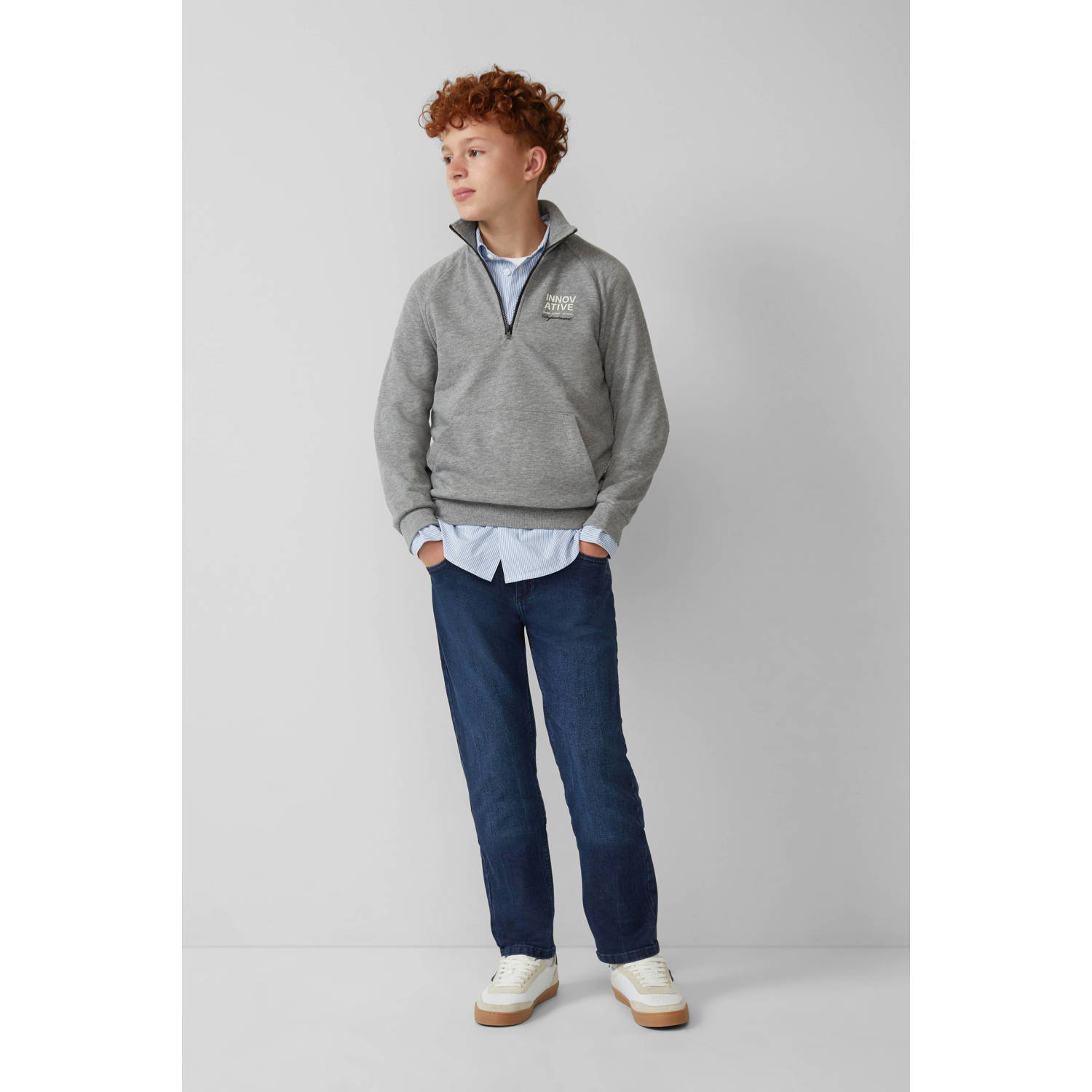 s.Oliver sweater grijs