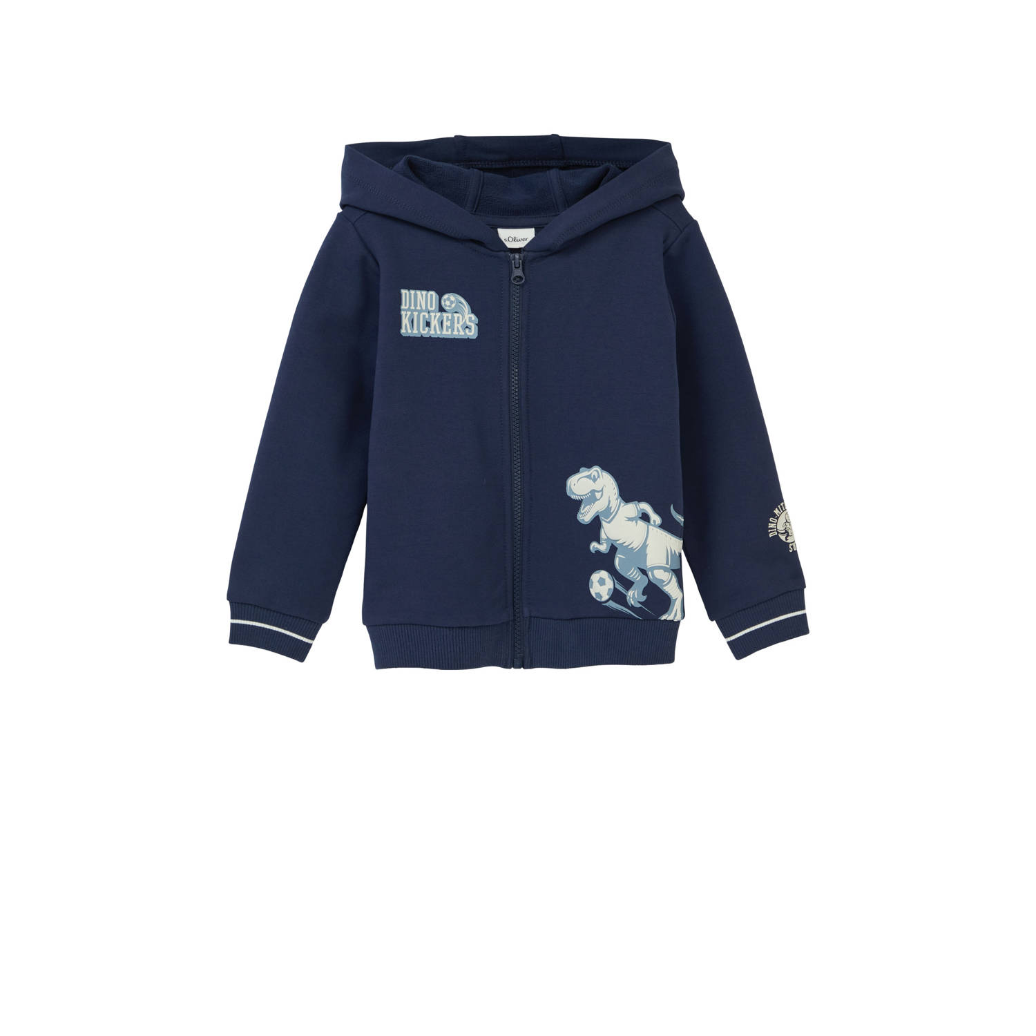 S.Oliver sweatvest donkerblauw